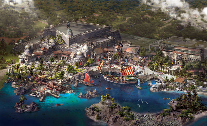 Treasure Cove rendering (Disney)